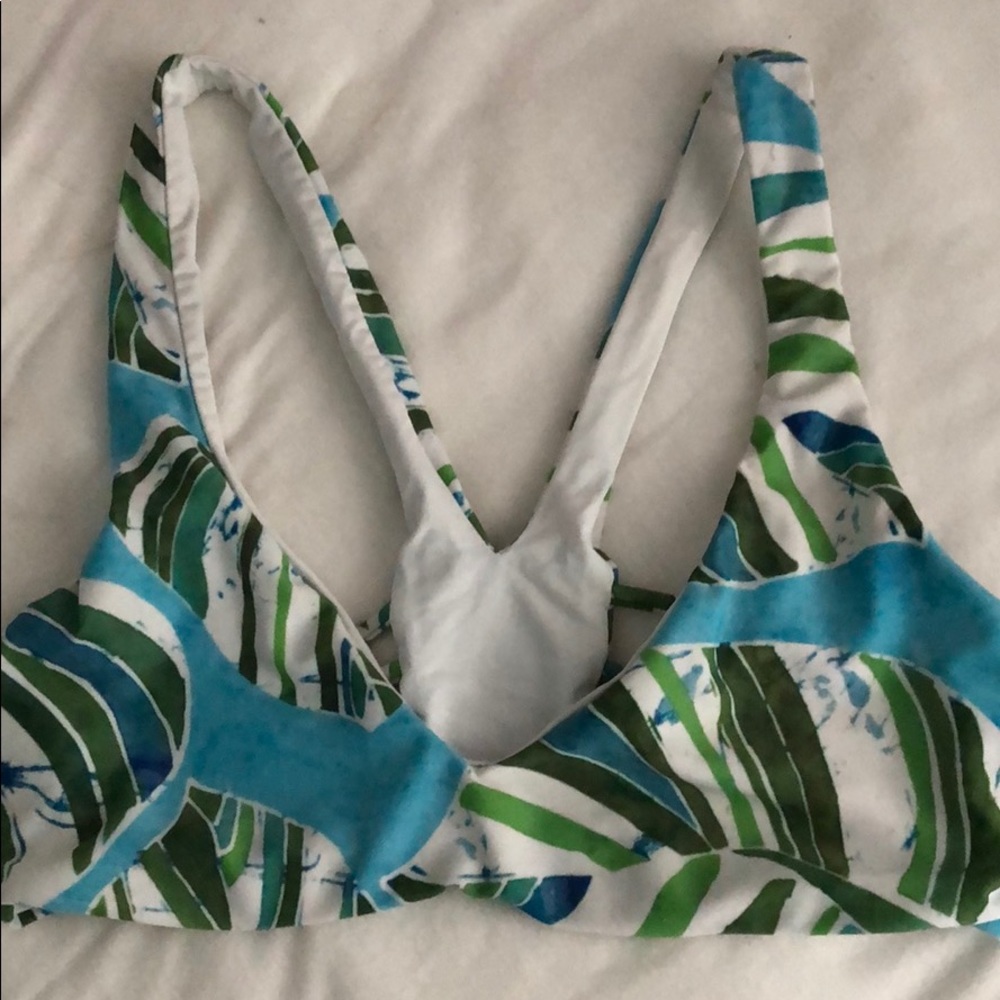 Reversible L-Space bikini jungle print